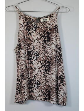 Verse animal‎ print tank top size medium